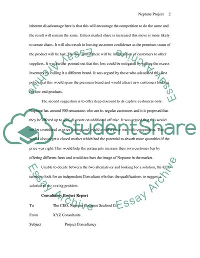 Analysis of Neptune Project