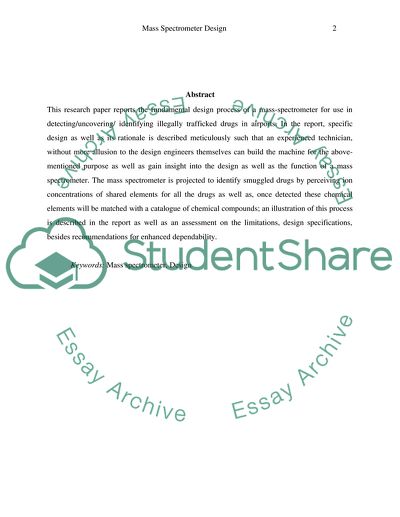 Mass Spectrometer Design