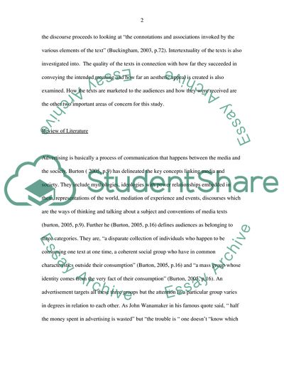 Advertisements in the Face of Economic Recession