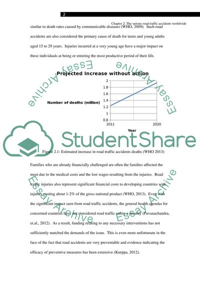 The Serious Road Traffic Accidents Worldwide