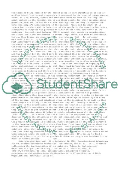 Case scenario: Analysing motivation and getting opinions for problem solving
