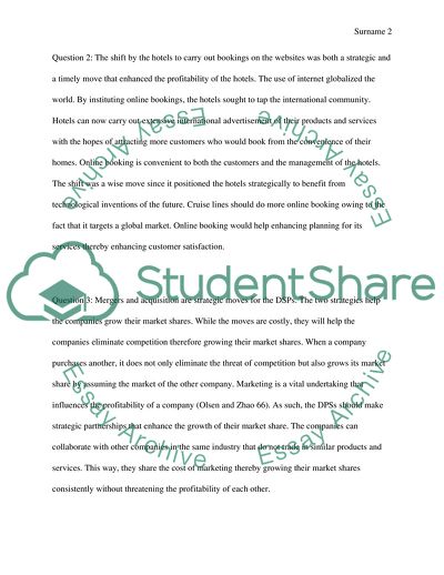 Hospitality Strategic Management