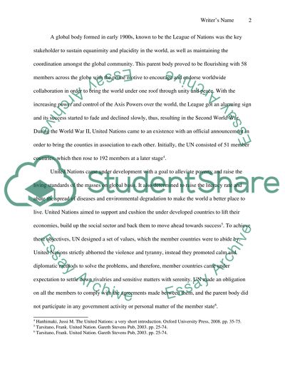 The Reforms of the United Nations