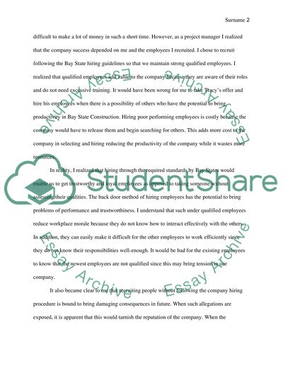 Hiring Temporary Contractors for Building an Apartment