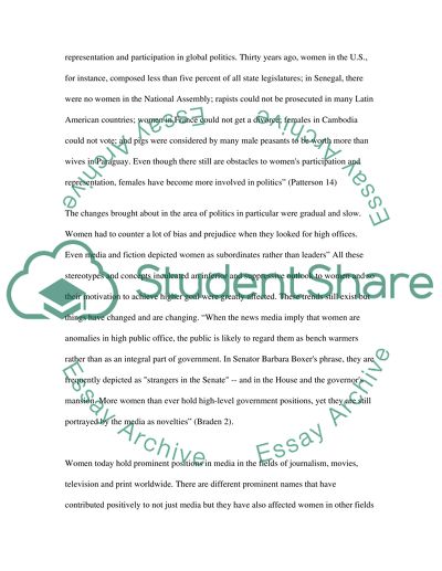 Women in Media & Politics