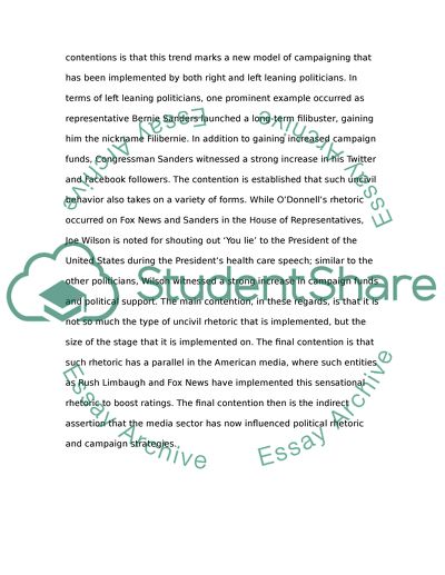 Civility does not pay