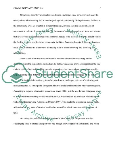 Community Action Plan