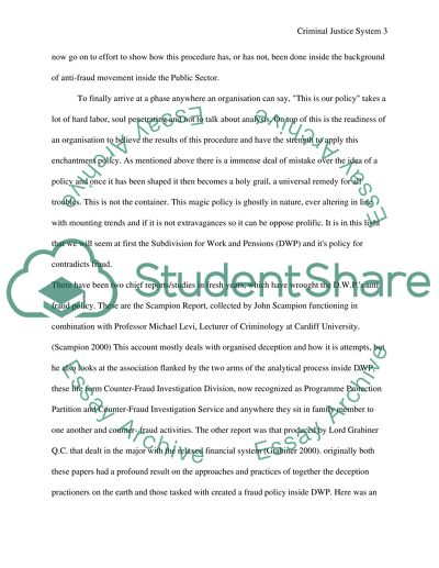 The criminal justice system in England and Wales