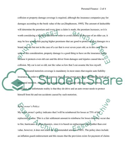 Personal Finance Concepts