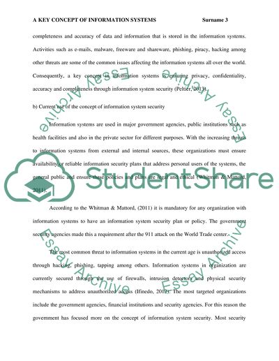 A Key Concept in Information Systems