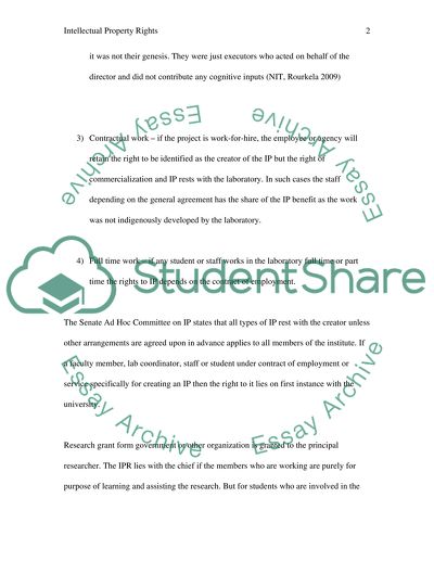 Intellectual Property Rights