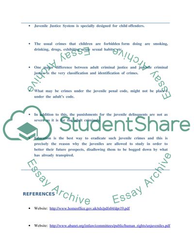 Roots of Juvenile Delinquency