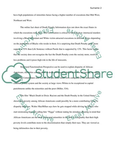 Is there inequality in the death penalty