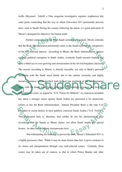 Michael Moores Fahrenheit 9/11