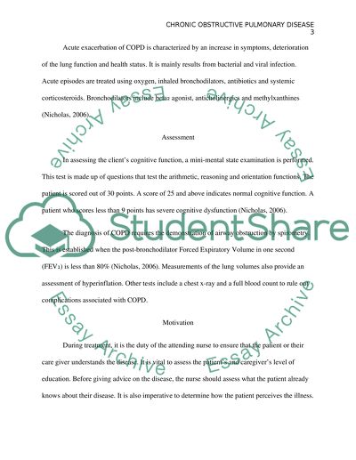 Chronic Obstructive Pulmonary Disease
