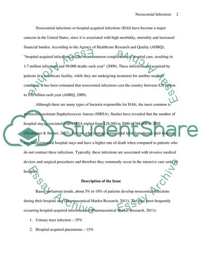 Nosocomial Infections