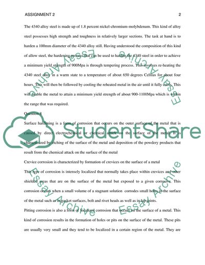 The Kind of Allow Steel