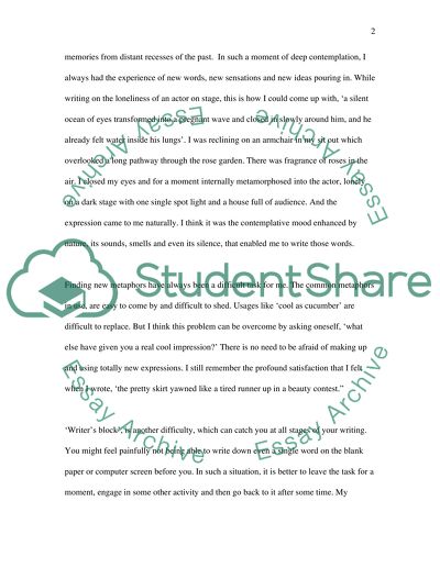 Challenges in Writing