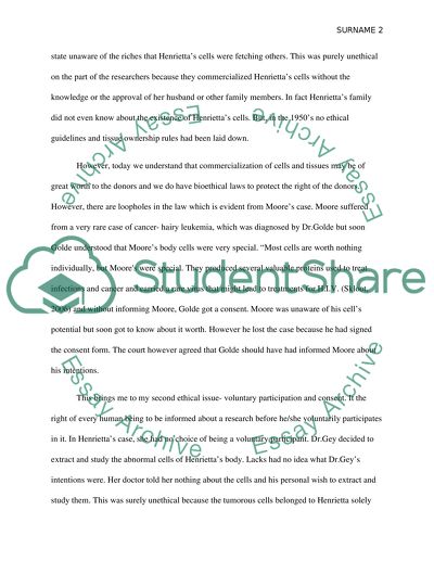 The Immortal Life of Henrietta Lacks