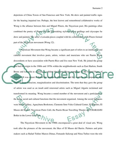 Artwork and Collections by Martin Wong