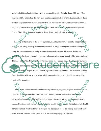 Is It Possible for Atheists to Be Moral