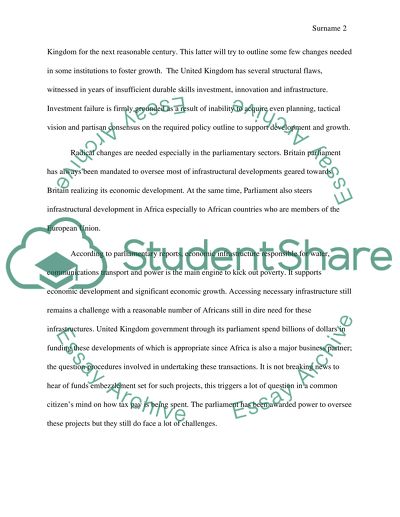 The United Kingdom Political Institutions