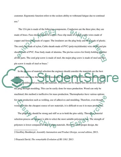 Assembly Automation and Product Design