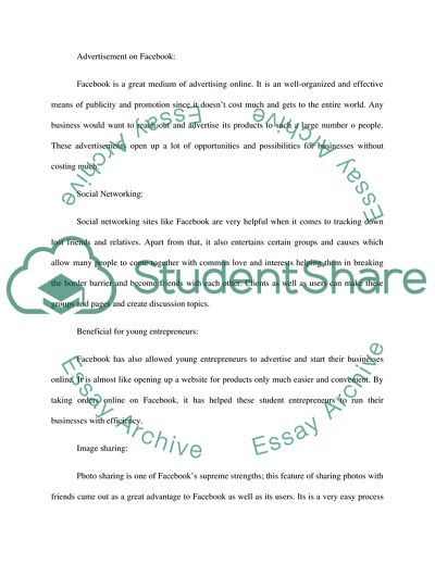 The Advantages and Disadvantages of Facebook