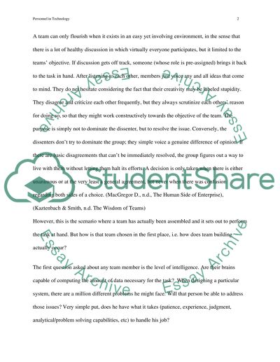 Effective Technology Support Team