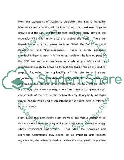 Security Web Site in the United States