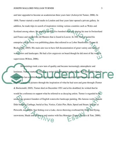 Joseph Mallord William Turner i