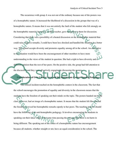 Critical Incidents in Nursing: the Case of Homophobic Prejudice