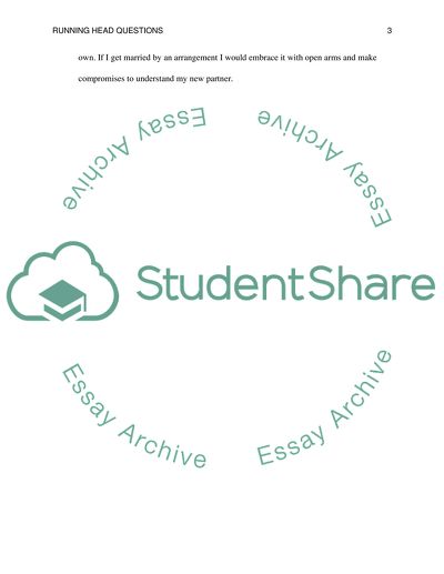 Analysis of Arranged Movie