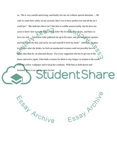 The Yellow Wallpaper