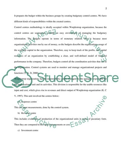 Worplestrop Case Study