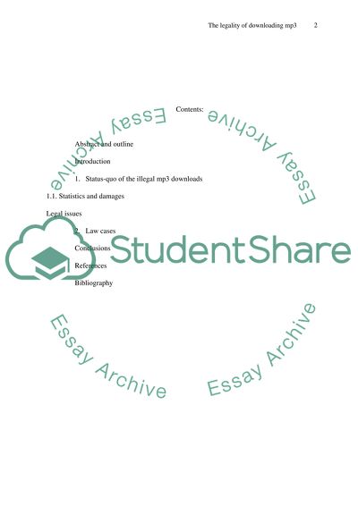 Legality of downloading mp3