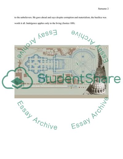 The Comission of the new Saint Peters, and the role of Indulgences behind it