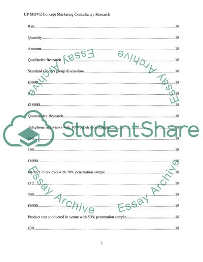 Up Move European Marketing Strategy