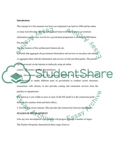 UK Government Online