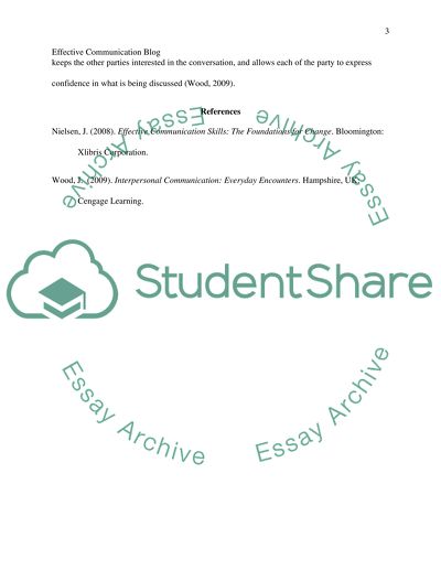 Individual Assignment: Effective Communication Blog