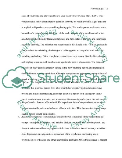 Fibromyalgia: A Chronic Pain Disorder Syndrome