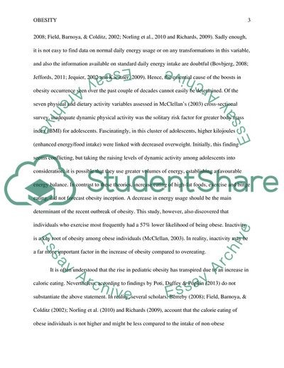 Obesity isnt just about Diet