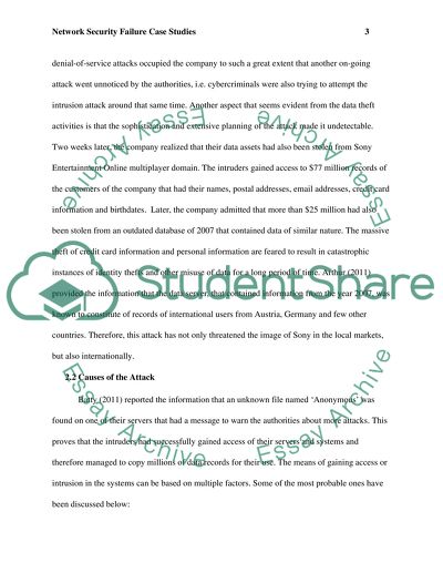 Network Security Failure Cases