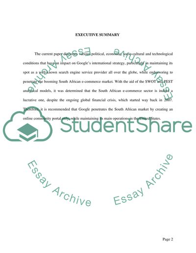 Business in South Africa