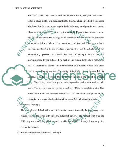 Sony DSC-T11/T110D Cybershot User Manual