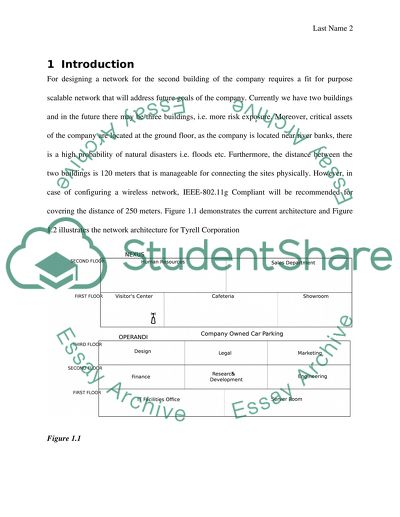 Addressing Security Issues and Deployment Approach for WAN - Tyrell Corporation