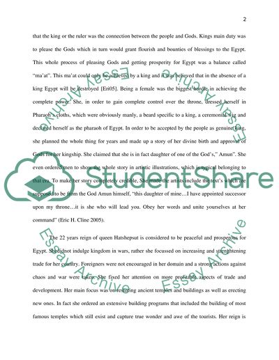 Female King of Egypt