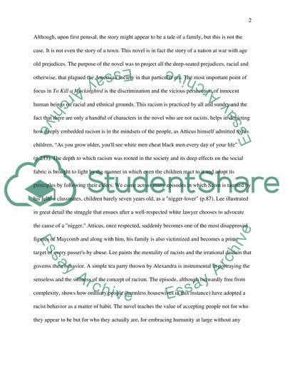 To Kill a Mockingbird