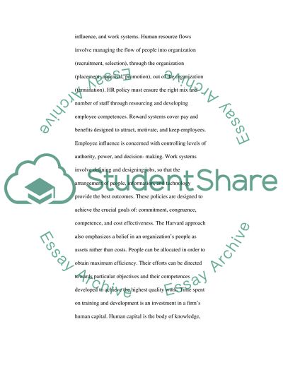 Development of Human Resource Management Models