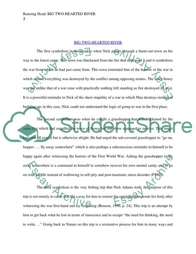 Big Two-Hearted River: Symbolisms in Ernest Hemingways Novel